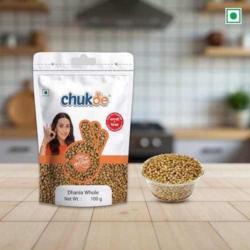 Image of Chukde Coriander Whole (Dhania Sabut) 100gms
