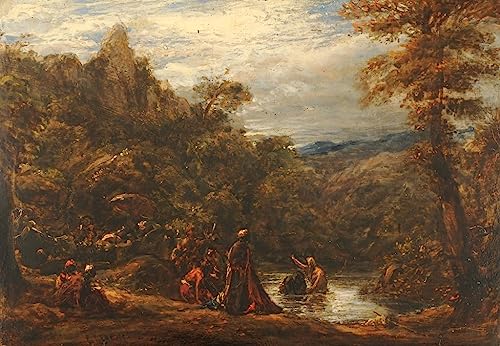Peinture Baptême de l'eunuque par Linnell pour la décoration de votre salon