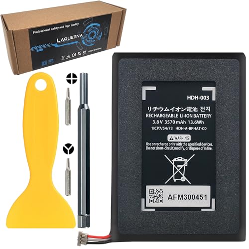LAQUEENA HDH-003 HDH-A-BPHAT-C0 Battery Compatible with Nintendo Switch Lite Game Console (Not for Nintendo Switch) 13.6WH