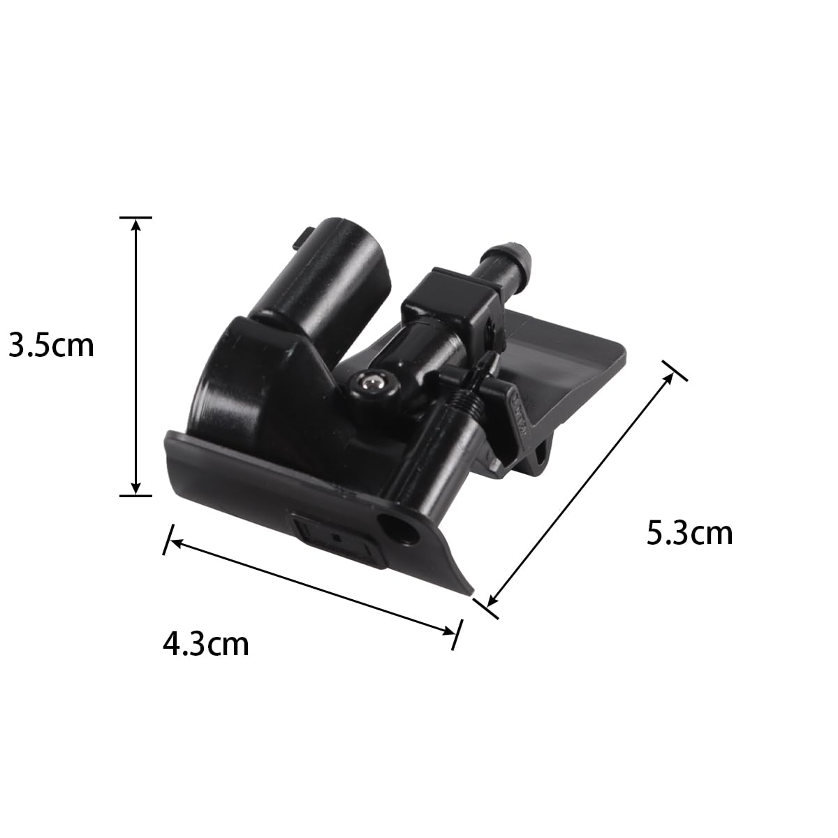 Compatibile con getto lavavetri anteriore sinistro destro BMW X1/X6, ugello lavavetri, getto tergicristallo 2006-2015 61667183343