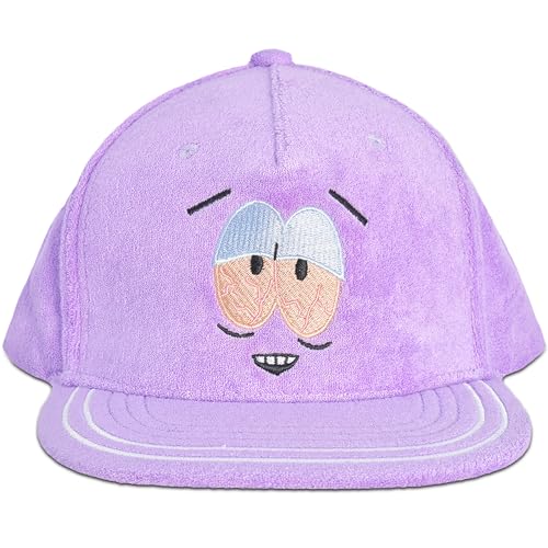 South Park Baseball Cap Towelie Snapback Skater Baseball Hat with Flat Brim Indigo One Size