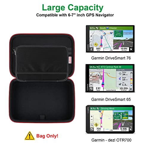 Bovke A96M3-TR Travel Gps Case For 6.95 Inch Garmin Drivesmart 65 thumb #1