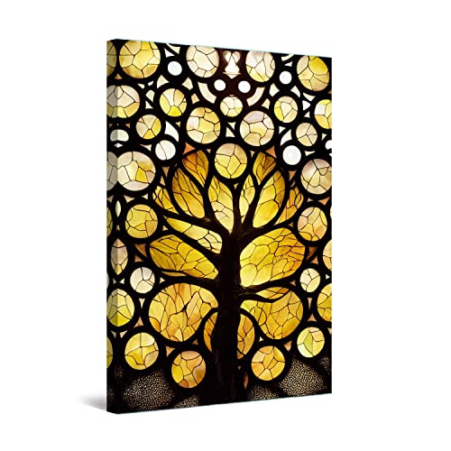 Startonight LoX EH[ A[g ۉ - F̖̐؂̊G - Xgb` vgAQ⃊rO[Ƀ_Aj[NȌA[g[N 60 cm x 90 cm }`bNȕ͋CACeAALoX 