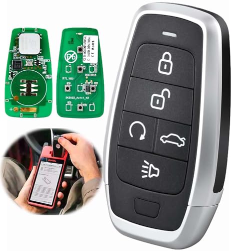 Llave inteligente Autel MaxiIM IKEY IKEYAT5TPR de repuesto programable con 5 botones