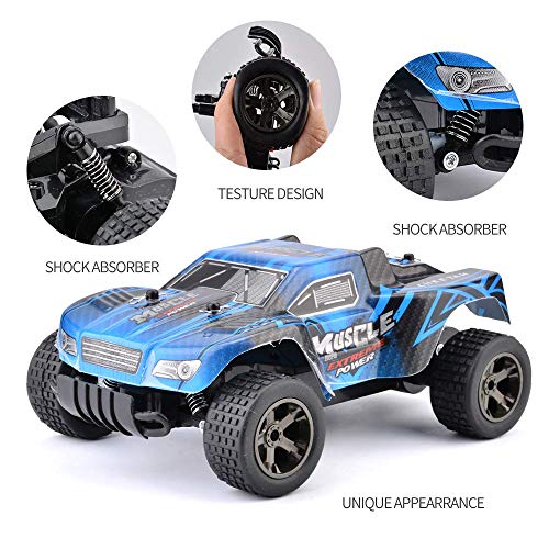 image for RC Car, KINGBOT 20Mph/H 1: 18 Scale 2.4Ghz High Speed Radio Control Di