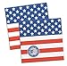 Produktbild 16 Servietten * USA / AMERIKA * für Party und Geburtstag von FOLAT // Mottoparty Geburtstag Feier Fete Set Papierservietten Napkins US Stars and Stripes