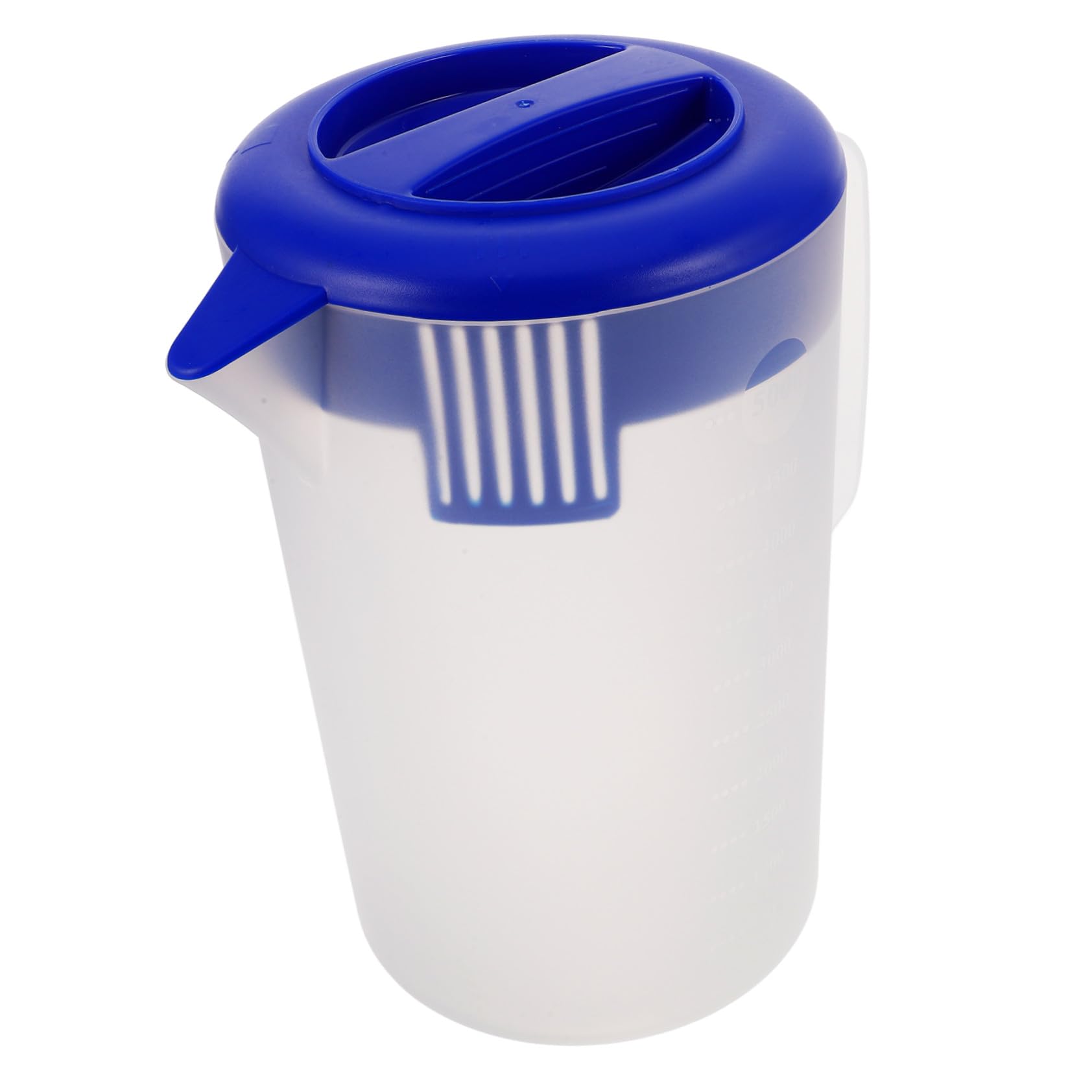 Plastique Pichet à Boissons Gradué avec Couvercle, 5 L