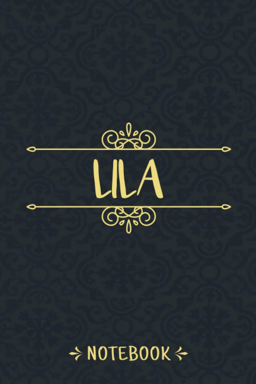 Lila Notebook: Personalized Notebook With Name For Lila, Birthday Gift For Girls and Women, Size 6x9, 120 Ruled Page, Vintage Journal With Matte Finish Cover