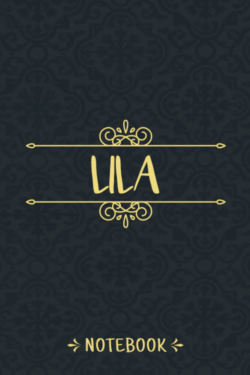 Lila Notebook: Personalized Notebook With Name For Lila, Birthday Gift For Girls and Women, Size 6x9, 120 Ruled Page, Vintage Journal With Matte Finish Cover