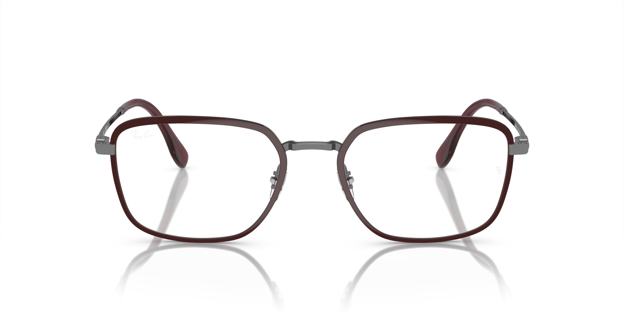 Ray-Ban Damskie kwadratowe oprawki na okulary korekcyjne Rx6511