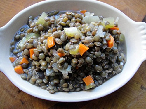 French Green Lentils 5 Pounds Petite, USDA Certified Organic, Non-GMO Bulk, Product of USA, Mulberry Lane Farms