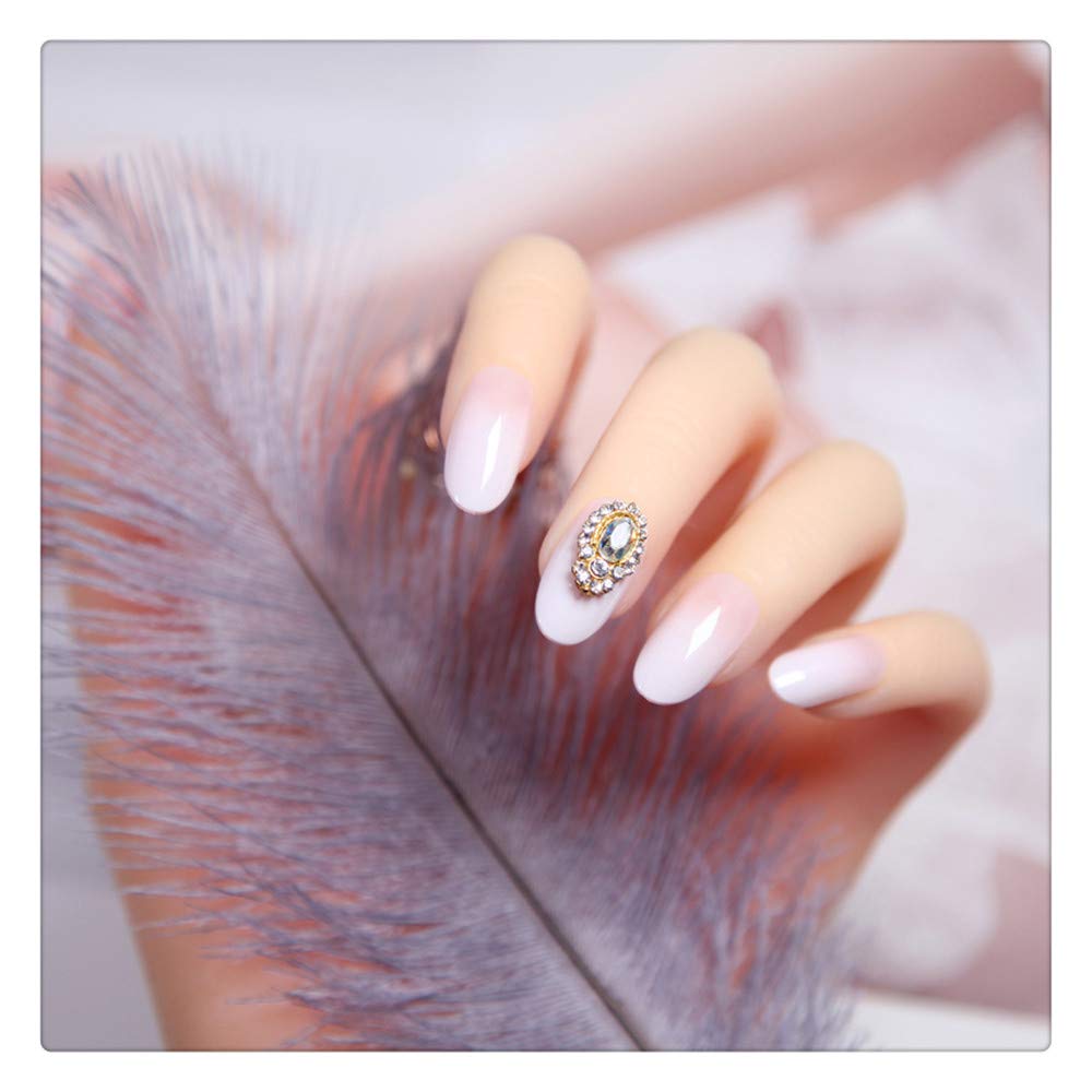Uñas Postizas La Novia Puede Tomar Un Parche De Uñas Postizas Para Quitar Las Uñas Impermeables Para Mujeres Embarazadas Con Una Pieza De Diamante