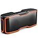 AOMAIS Sport II Portable Wireless Bluetooth Speakers 20W Bass Sound, 15H Playtime, Waterproof IPX7, Stereo Pairing, Durable Design Backyard, Outdoors, Travel, Pool, Home Party Orange