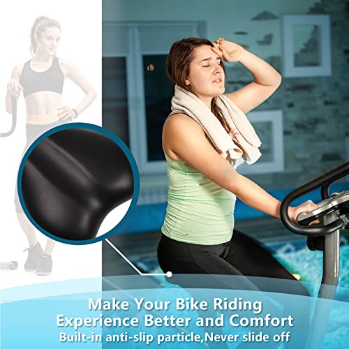 Znh Bike Seat, Bicycle Saddle For Men & Women, Waterproof Bicycle Seat Comfort For Men Women Mtb Mountain Road Trekking Cross Bike Cycling, Exercise Bike, Electric Bike #TOP4