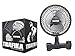 TRAFIKA CLIPFAN OSCILANTE/Ventilador 20W 25CM / 2 velocidades/Pinza Exclusiva para Barras Armario Cultivo / 100% Cobre Ahorro ENERGIA/Larga DURACIÓN Uso GARANTIZADO