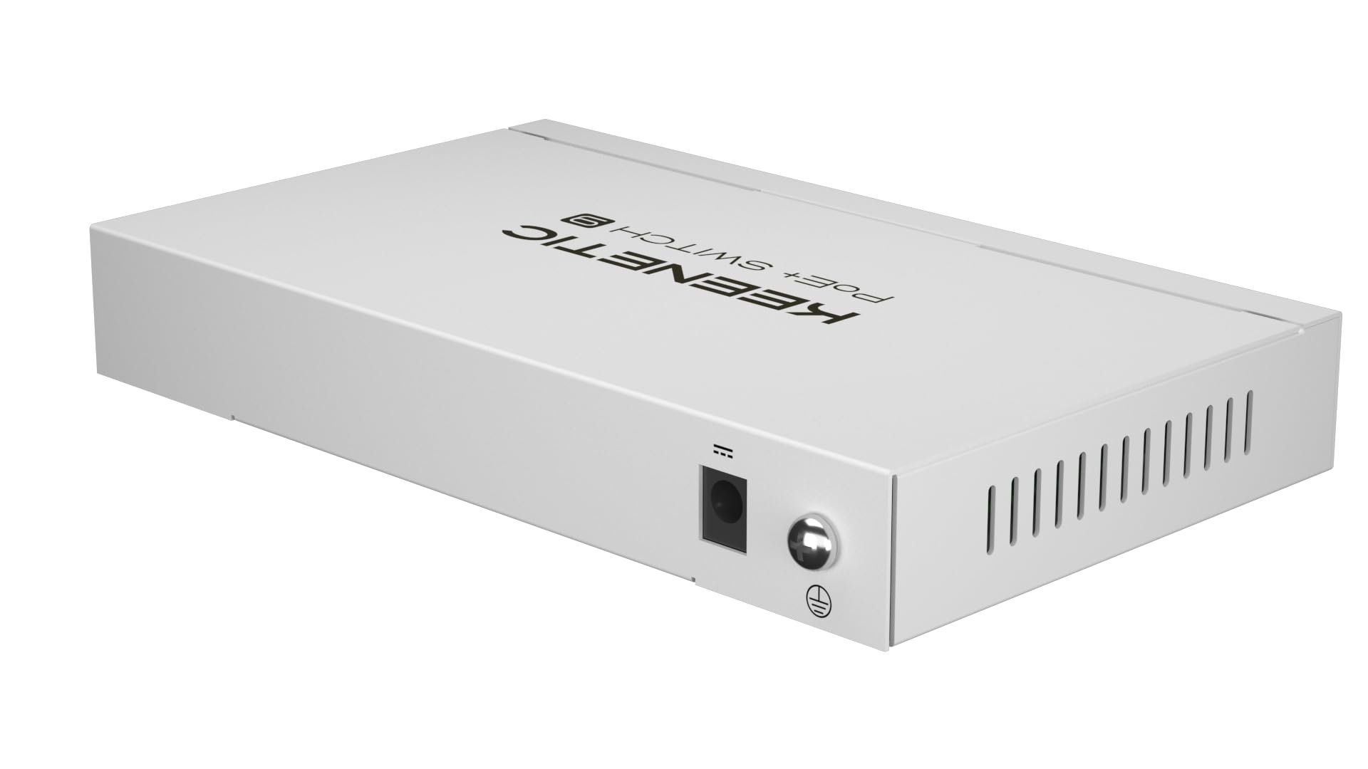 Keenetic PoE+ Switch 9 (KN-4710) Switch Gigabit de 9 Puertos con 8 Puertos PoE+ y asignación de energía de 120 W