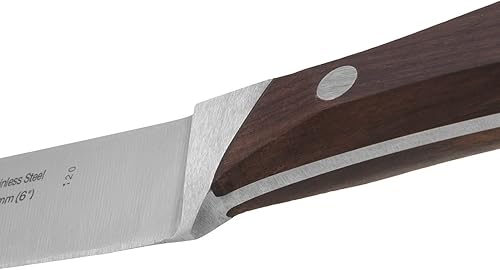 Vista 32 de ARCOS Cuchillo Vegetal 5 Pulgadas Nitrum Inoxidable y Hoja de 4.921 in. Cuchillo Profesional para Pelar Frutas y Verduras. Mango ergonómico POM