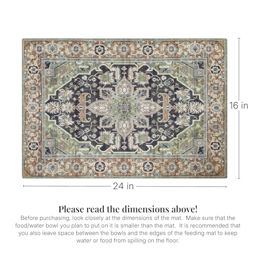Image of Lovewag Reusable Washable Dog Pee Pads, Sage Forest 16x24, 2 Pack