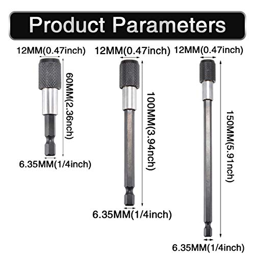 HOHXEN Set di punte per cacciavite magnetico 2 4...