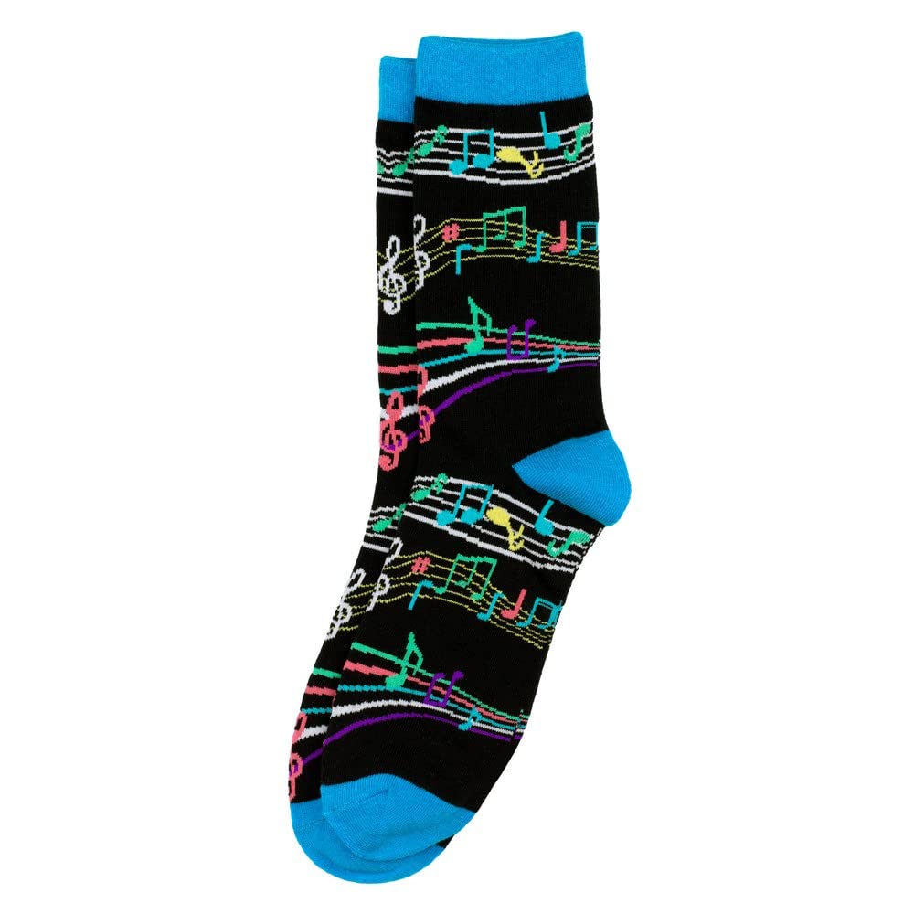 JOE COOL Socks cotton & spandex music note multicoloured