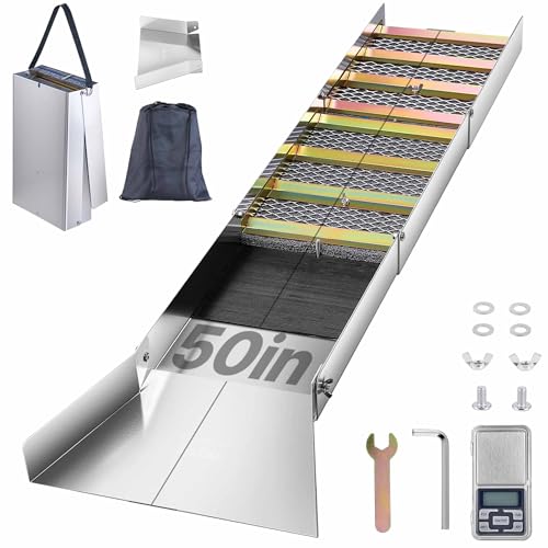 VEVOR Folding Aluminum Sluice Box