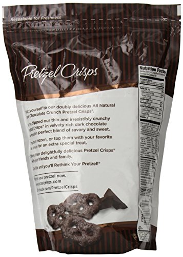 Dark Chocolate Crunch Pretzel Crisps - 20 oz