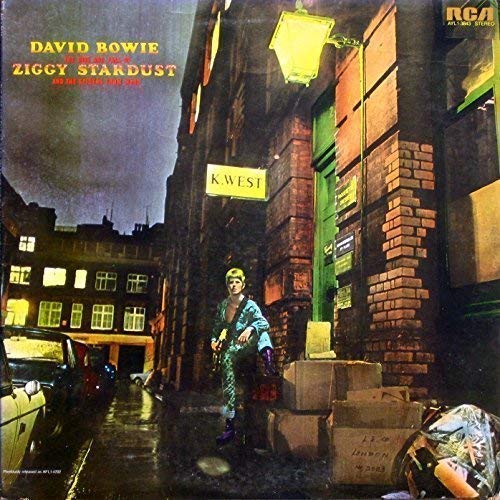 David Bowie .Ziggy Stardust .Iconic Album Cover Poster Various Sizes (A3 Size 29 x 42 cms)