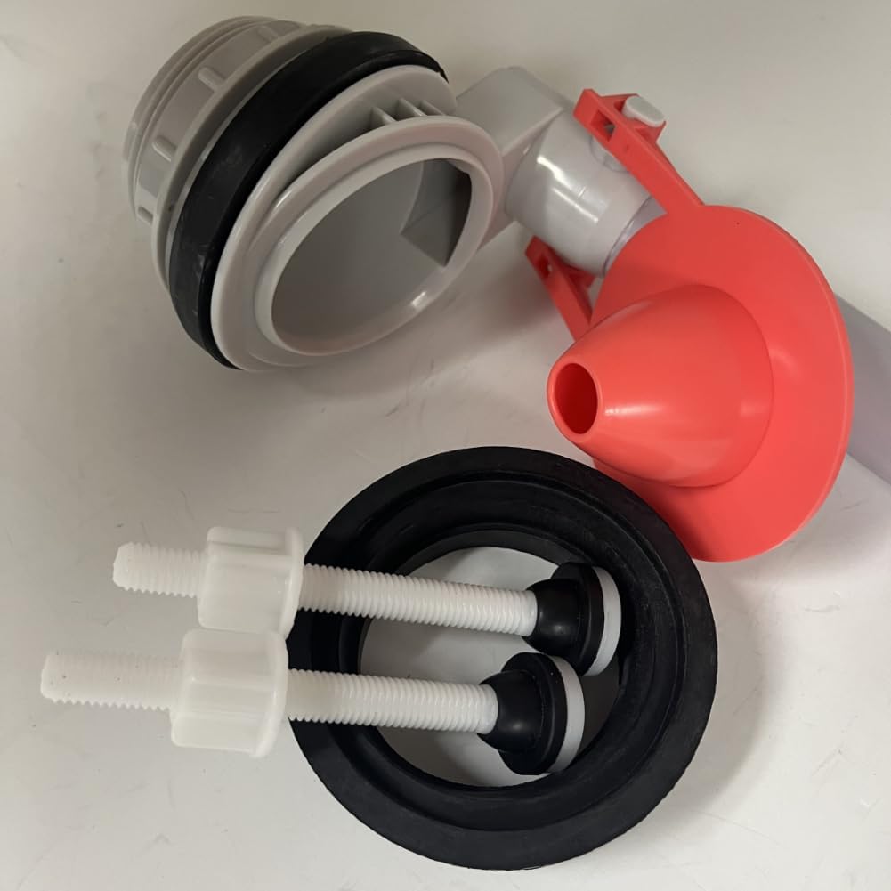 2 inch Flush Valve Assembly for Two Piece Toilets with Flapper Valve
