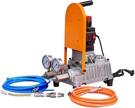 Electric high-Pressure airless Spraying Machine 900W High Pressure Epoxy Grouting Machine Epoxy/Polyurethane Foam Injection Pump Crack Repair and Plugging MachineM11 Water-Cured