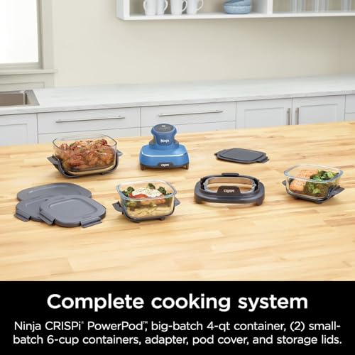 Ninja Crispi 5-in-1 Portable Glass Air Fryer Cooking System