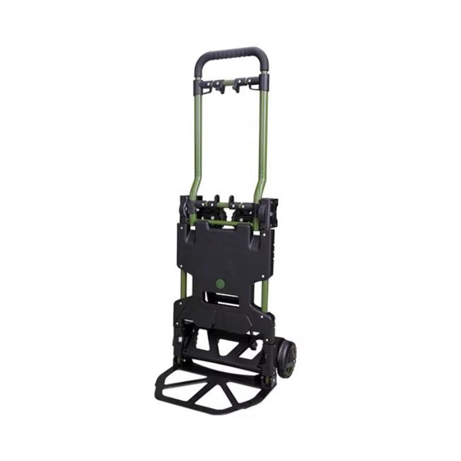 Pflanzen-Caddy mit Rädern, 3-in-1-Klappkarre, tragbarer Wagen aus Stahl mit Teleskopgriff und elastischem Kabel, Tragfähigkeit 150 kg(Color2)