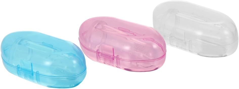 3pcs Finger Baby Toothbrush Set Soft Silicone Teething Toothbrush for Infants and Toddlers Design for Easy Use for Oral Hygiene Training