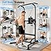 Imagen de Dskeuzeew Maquina Dominadas Estación de Dominadas Power Tower Multifuncional as para Gimnasio en casa Estación de fondos Dip Station Max 205 kg