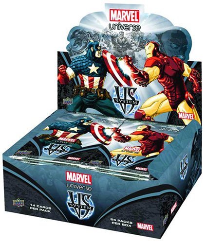 vs system marvel universe booster box Amazon.com: Marvel VS System Trading Card Game Marvel Universe Booster Box  24 Packs : Toys & Games