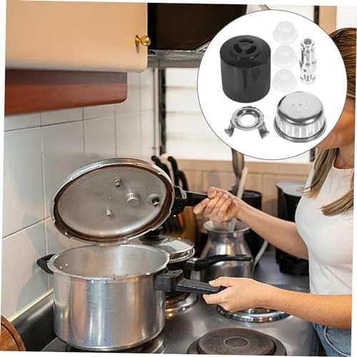 Conjunto de válvulas de liberación de vapor para olla a presión, repuesto de válvula de seguridad para accesorios miniatura 4