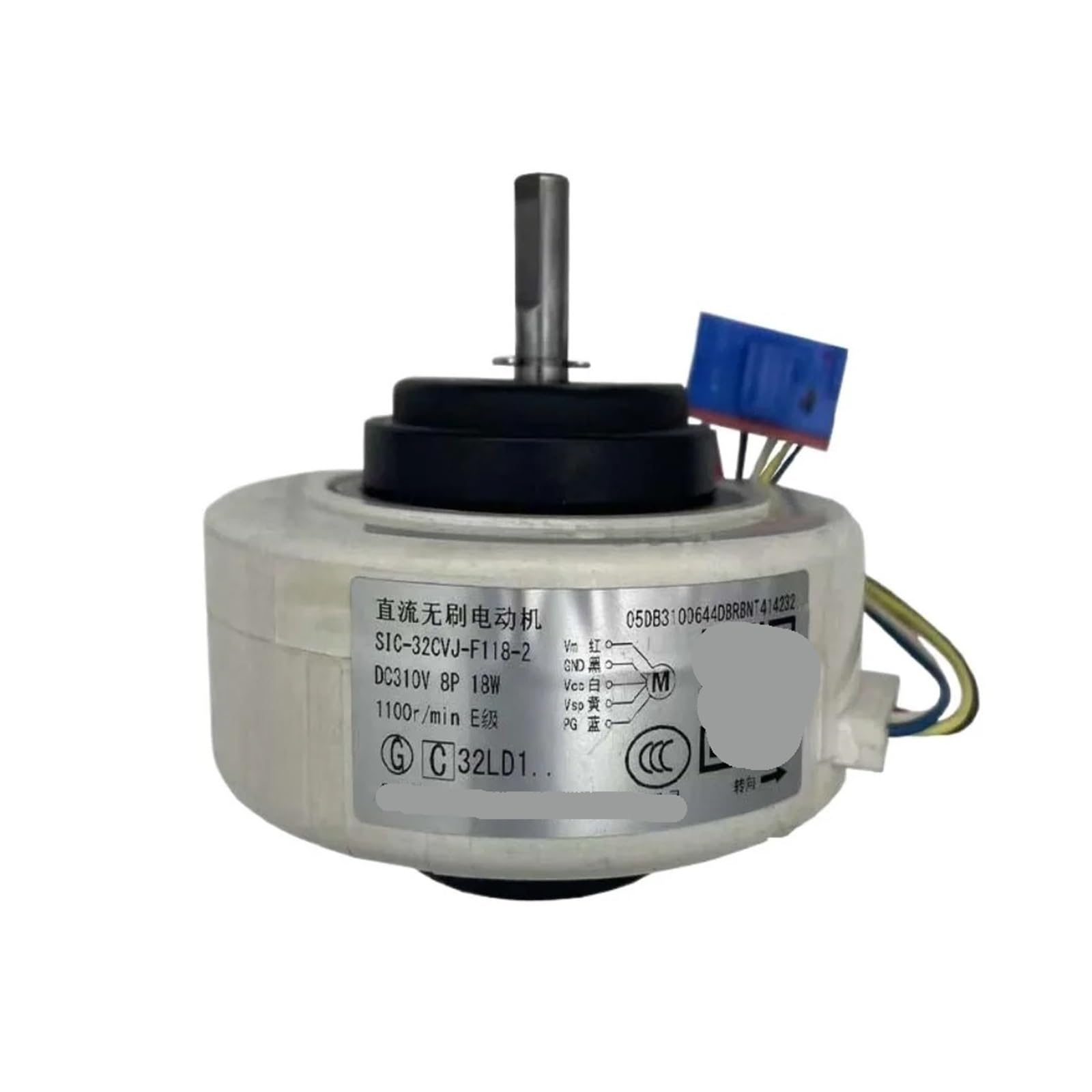 YILMVANY Motor,Compatible For Samsung,Vertical Air Conditioner DC Fan Motor SIC-32CVJ-F118-2 DC310V 18W 1100r / Min DB31-00644D Conditioning Parts