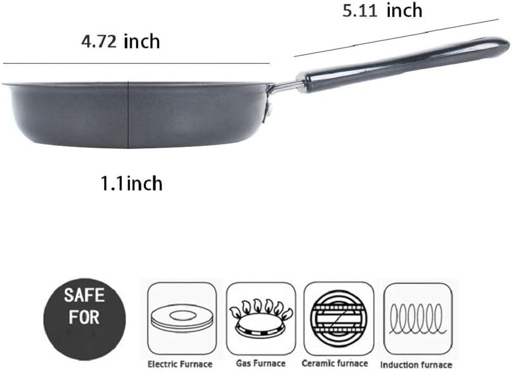 Small Nonstick Frying Pan Dimensions and Compatibility