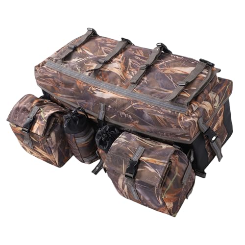 Bolsa de Carga para Rejilla Trasera de ATV 55 L impermeable camuflaje 7