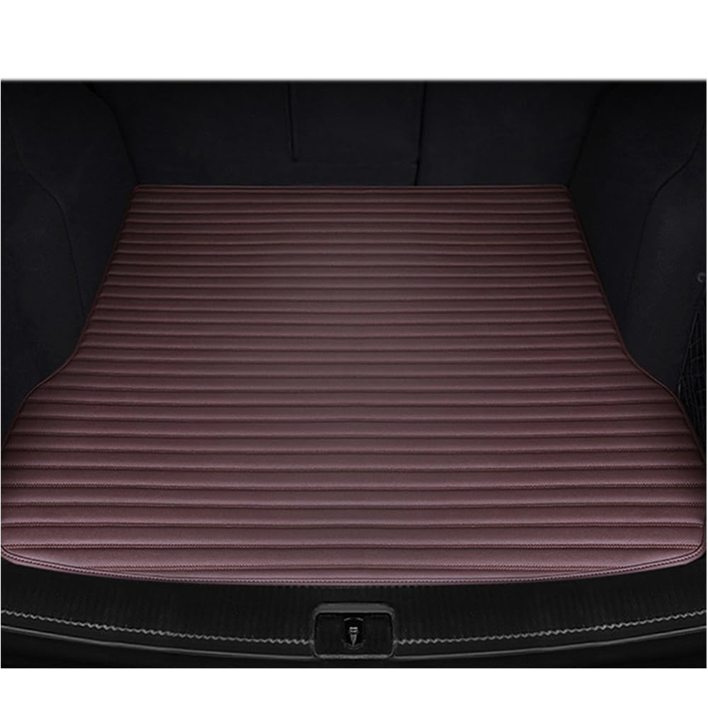 Car Boot Mat for Chevy GMC Sierra 1500/2500/3500 2019 2020 2021 2022 2023 2024, Boot Trunk Mat Liner Non Slip Protector Protects Vehicle Carpet,C Coffee