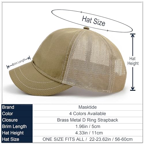 Gorra de béisbol con visera corta de malla miniatura 2
