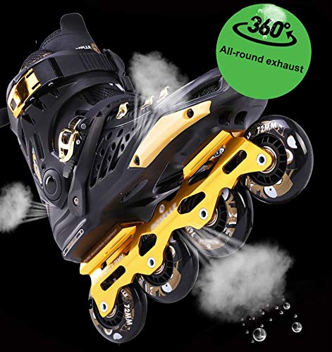 XJBHD Pattini in Linea per Adulti Carbonio