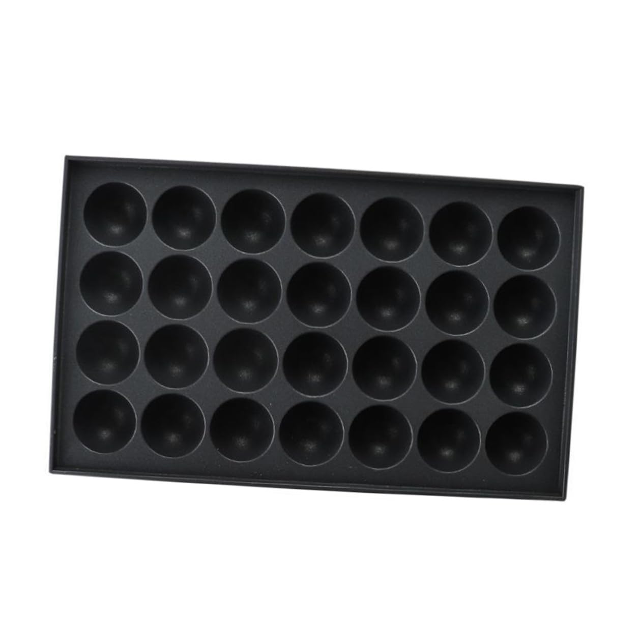 Moule à Takoyaki en Aluminium Noir Durable Haute Performance