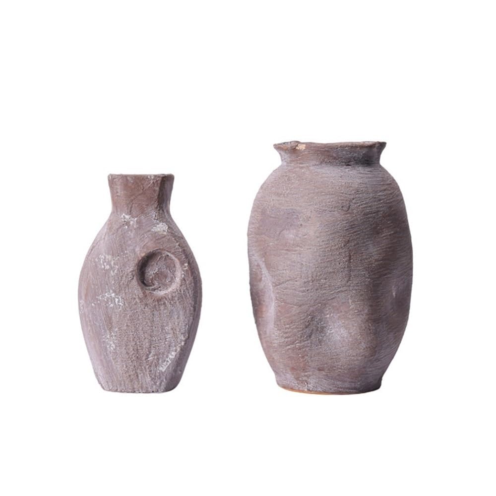 Wazon z kwiatami Kompozycja kwiatowa Ceramiczny wazon Nieregularna kompozycja Chińska ozdoba retro Wazony z kwiatami na ozdoby świąteczne