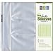 We R Memory Keepers, Page Protector Sleeve Set, 12 x 12, Includes 10 Pages, Non-Glare, Compatible with Most 3 Ring Albums, Perfect for Scrapbooking, Document Storage and More