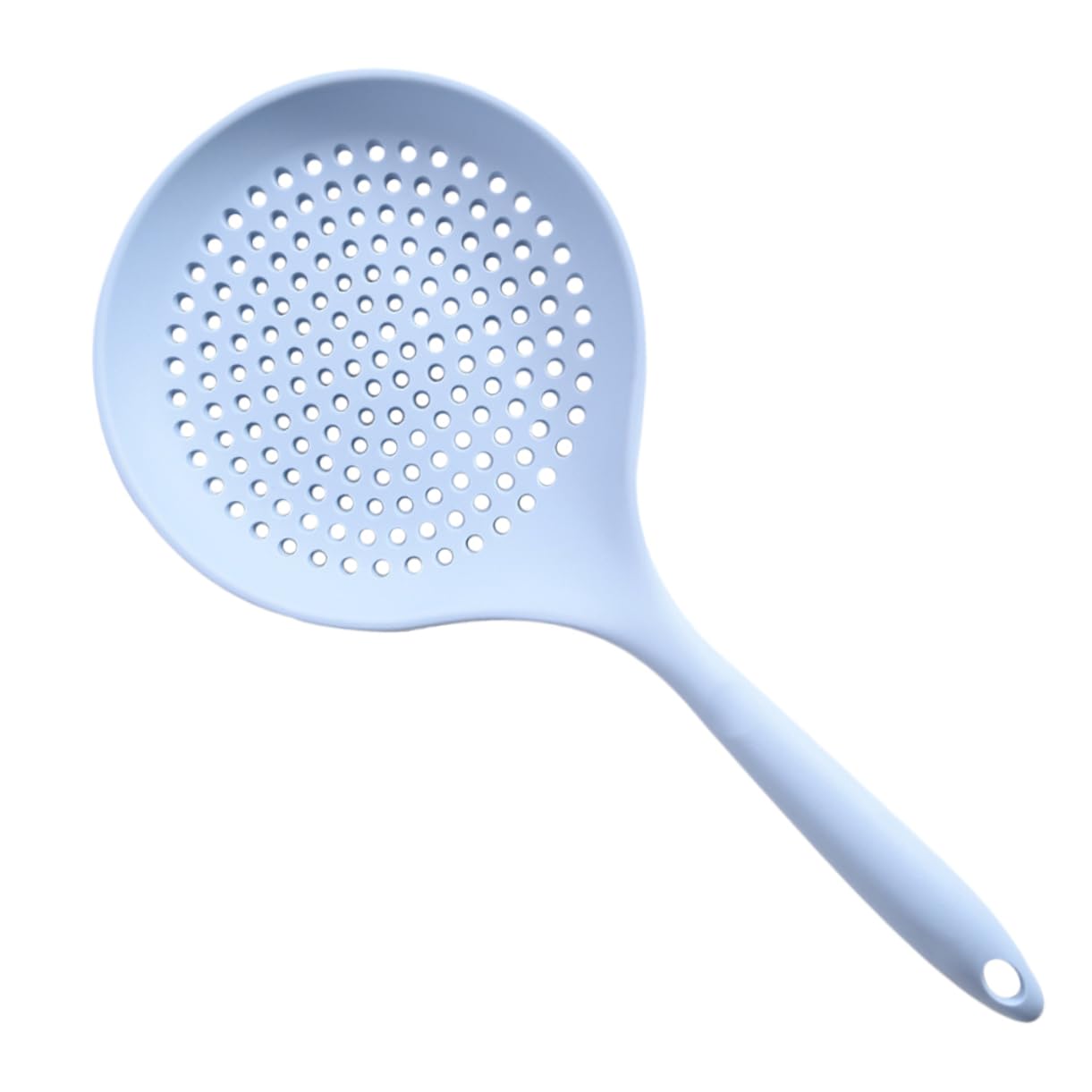 Cabilock Silicone Skimmer Spoon Slotted Serving Spoon High-temperature Resistant Kitchen Strainer Non Stick Cooking Skimmer For Hot Pot Pasta Dumpling Noodles