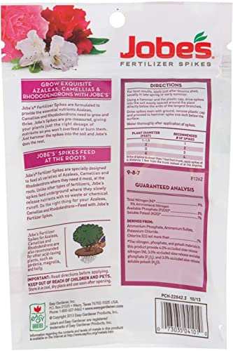 Jobe's Plant Food Azalea, Camellias & Rhododendron Spikes miniatura 3
