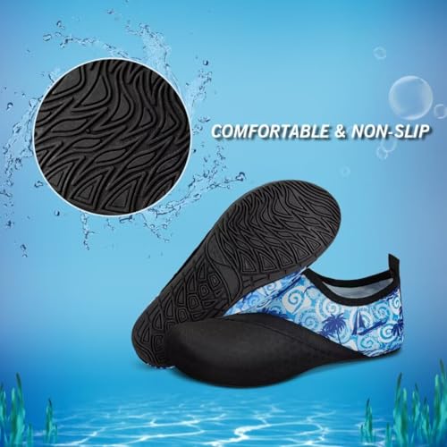 Image of IceUnicorn Water Shoes Men Women Beach Swim Aqua Barefoot Socks Pool Quick Dry Yoga