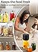 UHdod Electric Mason Jar Vacuum Sealer Kit, Cordless Vacuum Sealer for jars Fits Wide Mouth & Regular Mouth, Mason Jars, Food Storage and Fermentation