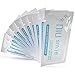 Niusmile Finger Teeth Wipes | 4 x 24 Disposable Oral Brush Ups | Portable Packs | Latex Free | Mint Flavor