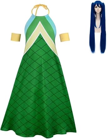 Fairy Tail Wendy Marvel Cosplay Costume, Festival Costume, Festival, Disguise, Cosplay Festival